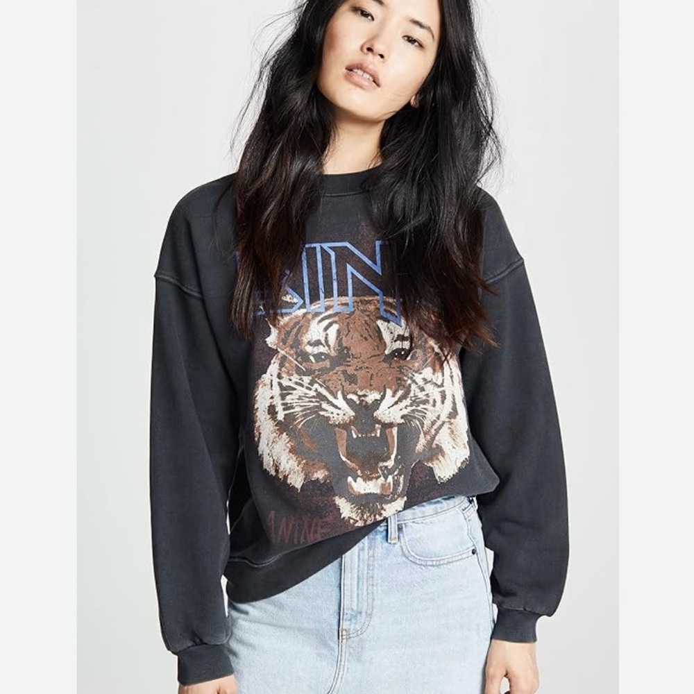 Anine Bing Tiger Sweatshirt